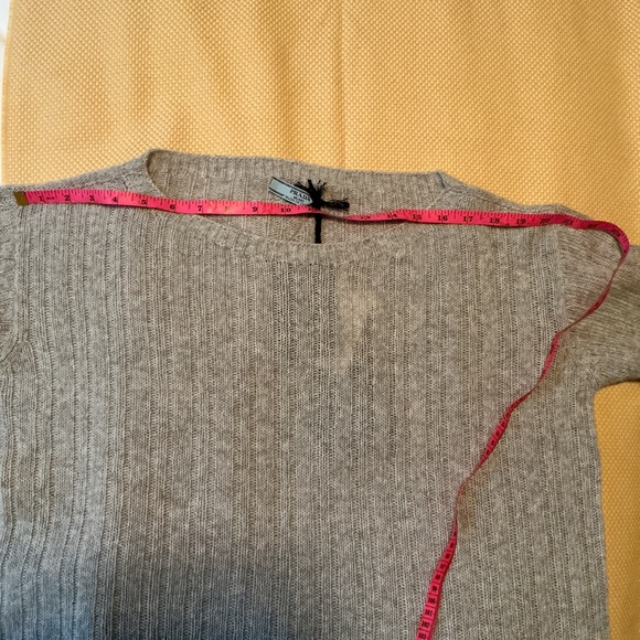 PRADA Sweater: Grey/Cashmere Sz 44 NWT - Picture 11 of 12